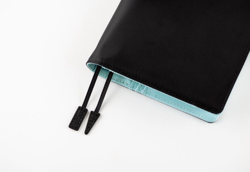 Hobonichi Techo Original A6 Cover Colors: Black x Clear Blue
