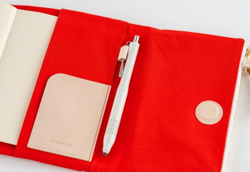 Hobonichi Techo Original A6 Cover: Tragen: Red