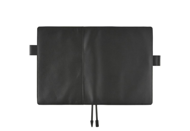 Hobonichi Techo Original A6 Cover: Leather TS Basic Black