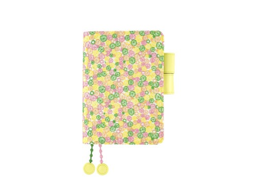 Hobonichi Techo Original A6 Cover: mina perhonen: skyful (Yellow)
