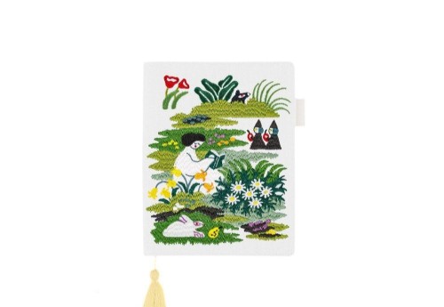 Hobonichi 5-Year Techo A6 2026-2030 Gift Edition Iyo Okumi: Haconiwa - dziennik 5-letni w zestawie JPN