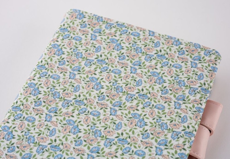 Hobonichi Techo Cousin A5 Cover: Liberty Fabrics: Sasha Kiora