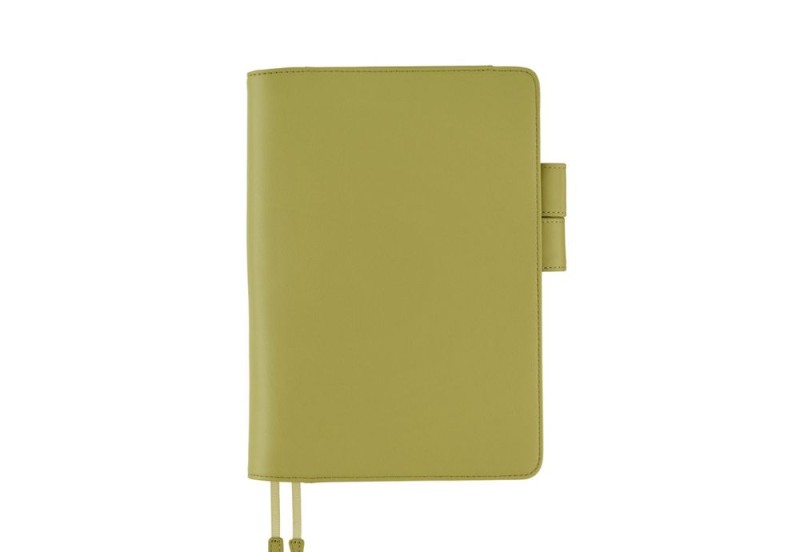 Hobonichi Techo Cousin A5 Cover: Leather Sage Green