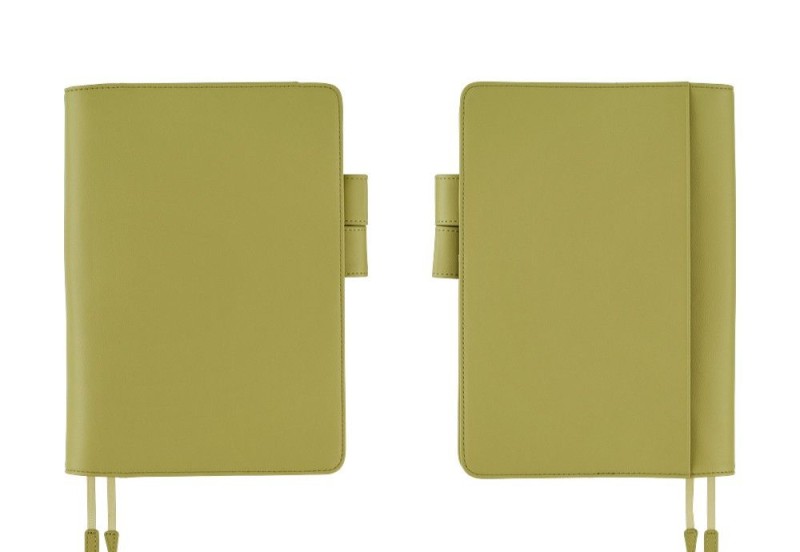Hobonichi Techo Cousin A5 Cover: Leather Sage Green