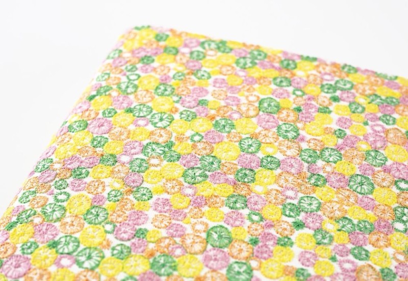 Hobonichi Techo Cousin A5 Cover: mina perhonen: skyful (Yellow)