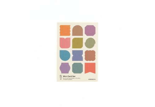 Hobonichi Techo TSUKI no IRO Mini Card Set - zestaw mini papeterii
