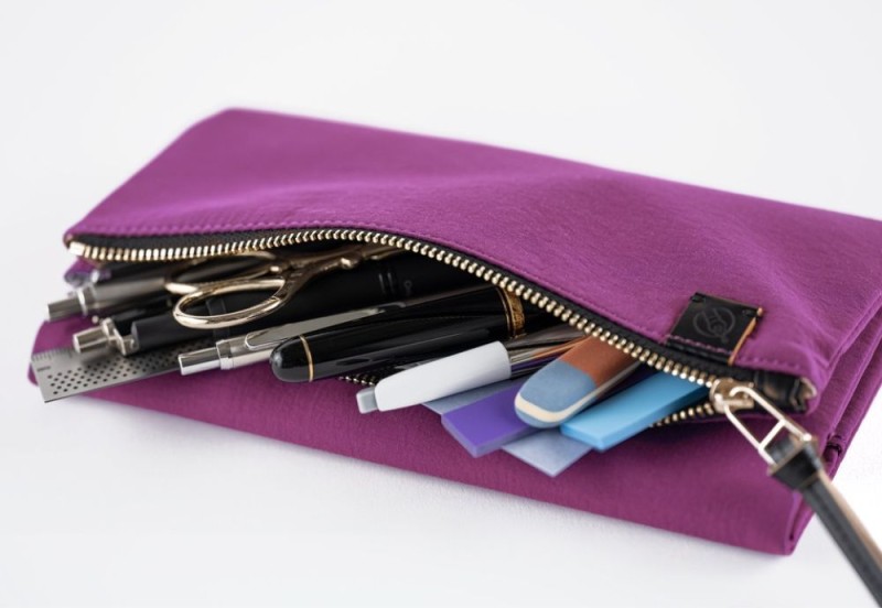 Hobonichi Techo Original Weeks Cover: Tragen: Purple