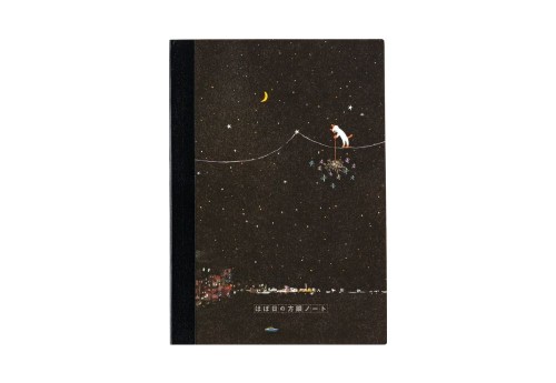 Hobonichi Techo Hiroko Kubota_ Hobonichi Graph Notebook A5 - Another night of falling star sparklers - Notatnik w kratkę.jpg