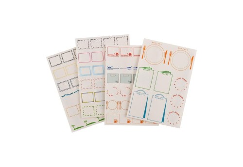 Hobonichi naklejki frame sticker NOTEKA.jpg