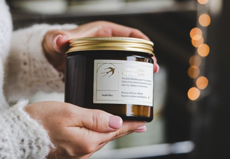 Jaskółka - świeca sojowa Nowojorska przytulność