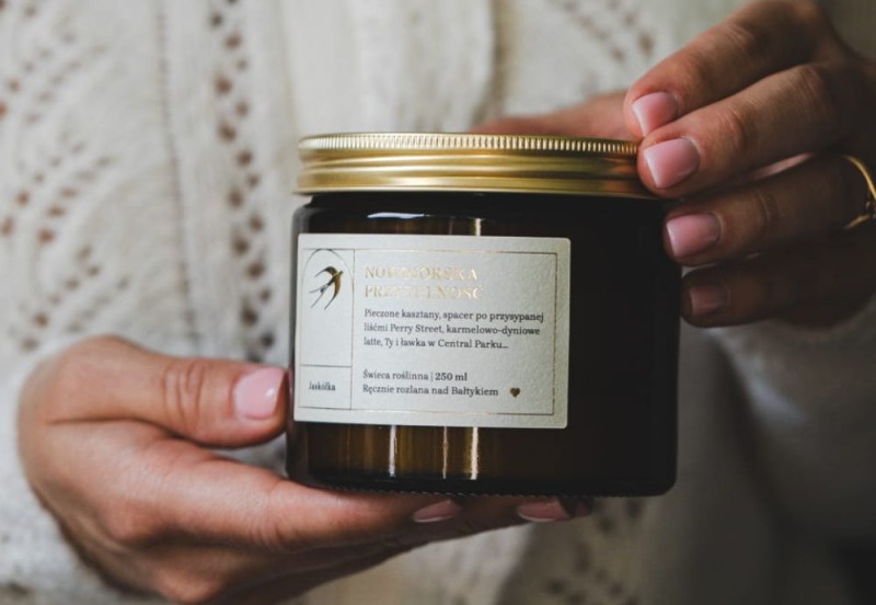 Jaskółka - świeca sojowa Nowojorska przytulność