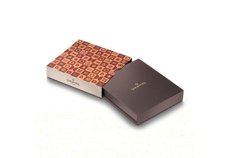 Sheaffer 100 Coffee Edition Matt Brown - Zestaw_ długopis i notes NOTEKA (8).jpg