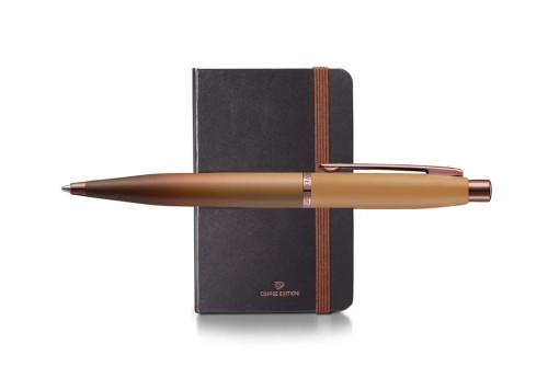 Sheaffer VFM Coffee Edition Matt Brown długopis zestaw z notesem.jpg