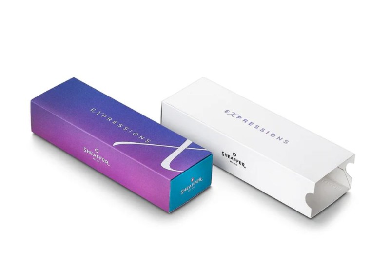 Sheaffer 100 Pióro Kulkowe EXPRESSIONS blue and pink NOTEKA (3).jpg