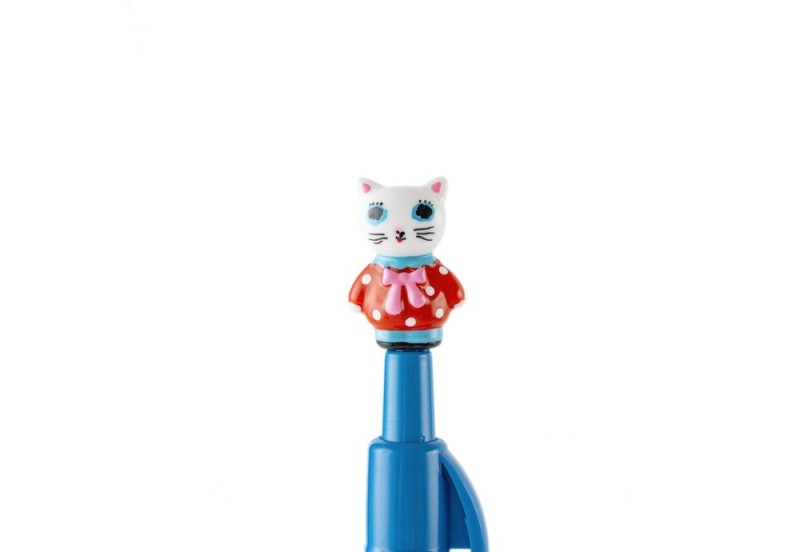 Hobonichi długopis white cat ballpoint pen NOTEKA (3).jpg