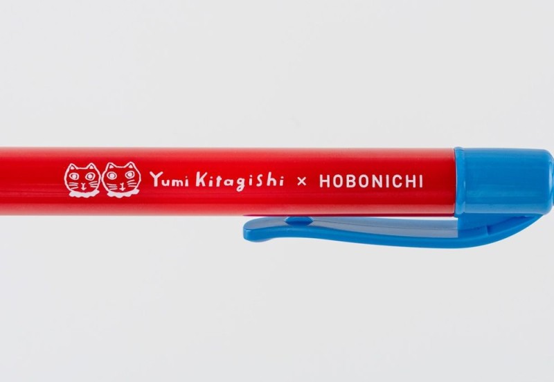Hobonichi długopis white cat ballpoint pen NOTEKA (4).jpg