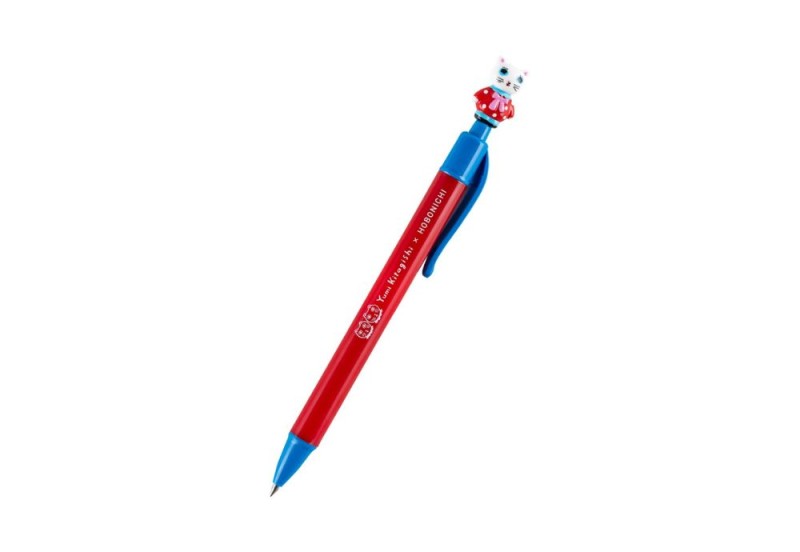 Hobonichi długopis white cat ballpoint pen NOTEKA.jpg