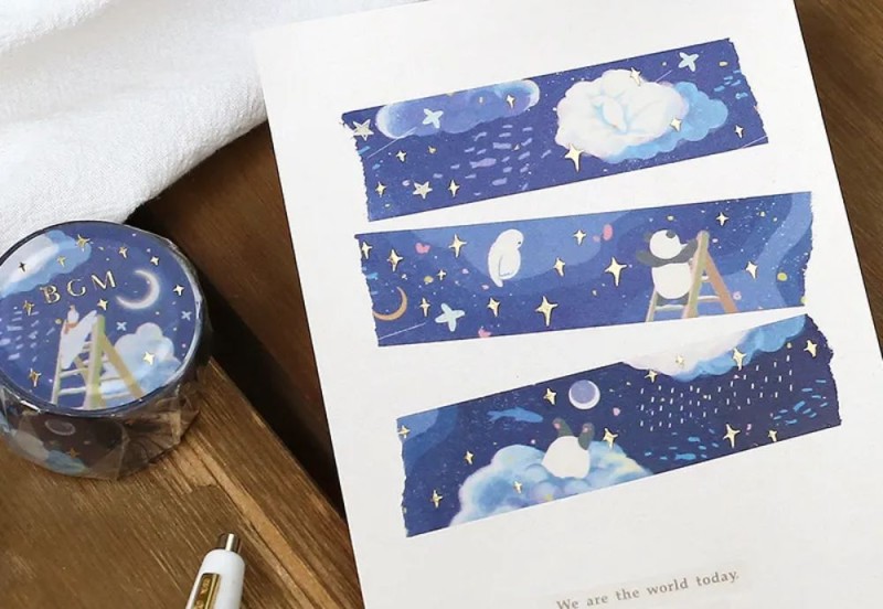 BGM Taśma Washi Little World: Galactic Island