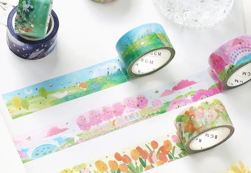 BGM Taśma Washi Little World: Galactic Island