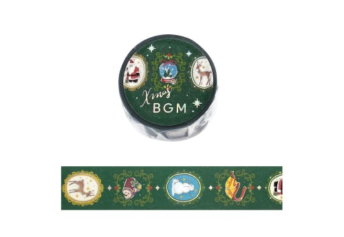 BGM Taśma Washi Christmas Limited Edition: Brooch