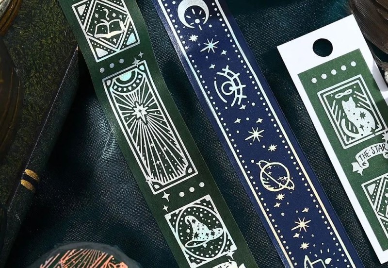 BGM Taśma Washi Star Magic Book: Ao