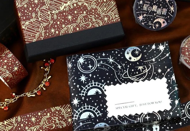 BGM Taśma Washi Star Magic Book: Darkness