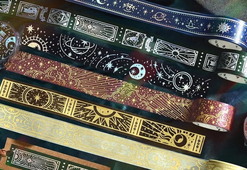 BGM Taśma Washi Star Magic Book: Darkness