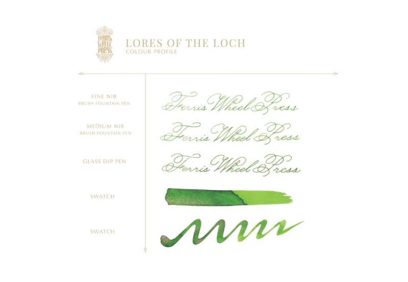 Ferris Wheel Press atrament 10ml Lores of the Loch NOTEKA (2).jpg