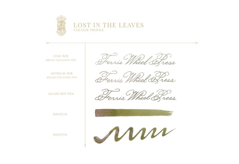 Ferris Wheel Press atrament 10ml Lost in the Leaves NOTEKA (2).jpg