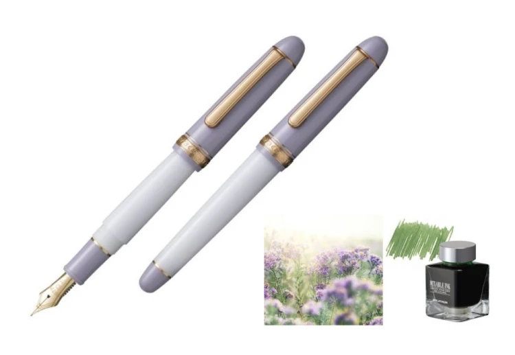 Platinum 3776 Century Misty Bloom Pióro wieczne 14k 2.jpg