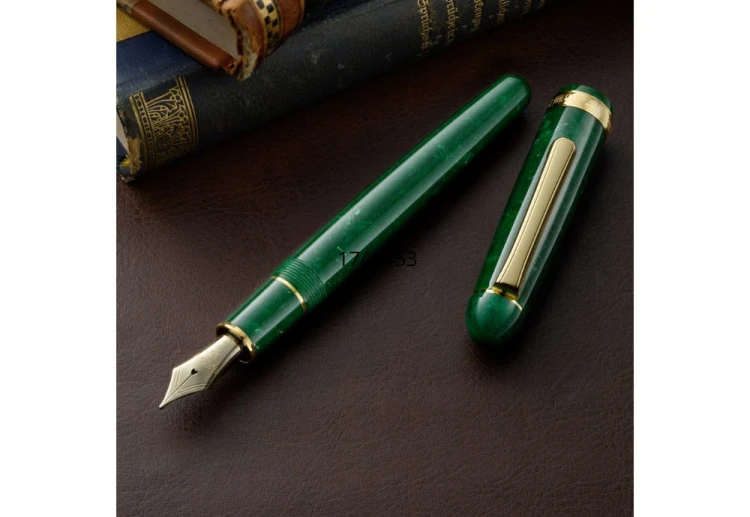 Platinum Celluloid 3776 Pióro Wieczne Jade (2).jpg