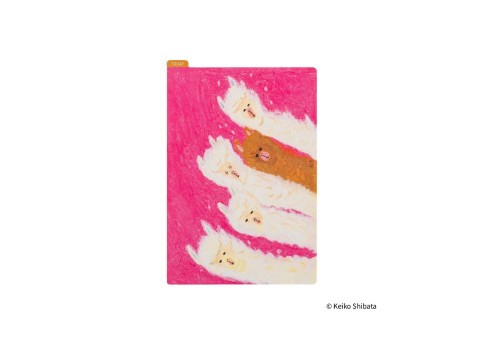 Hobonichi Techo Pencil Board A6 (Keiko Shibata_ Upwind alpacas) - podkładka do pisania NOTEKA.jpg