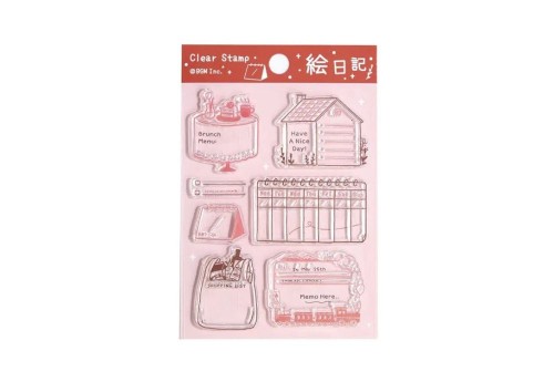 BGM Clear Stamp Przezroczyste stempelki Clear Stamp Planowanie NOTEKA.jpg