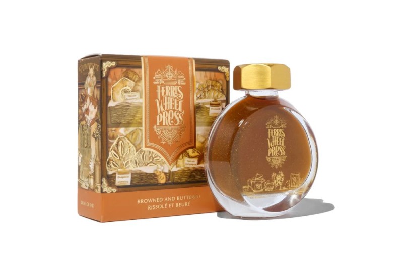 Ferris Wheel Press Atrament 38 ml browned and buttered NOTEKA.jpg