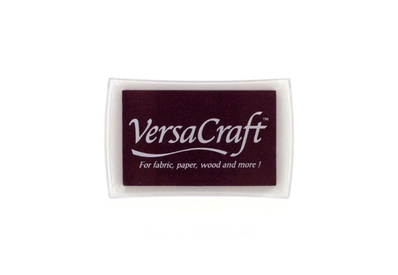 Tsukineko VersaCraft Stamp Ink Burgundy NOTEKA.jpg