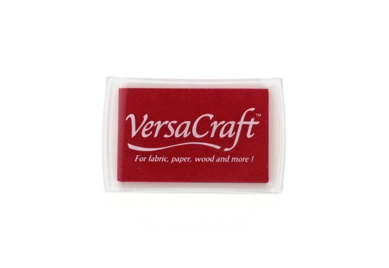 Tsukineko VersaCraft Stamp Ink Poppy Red NOTEKA.jpg