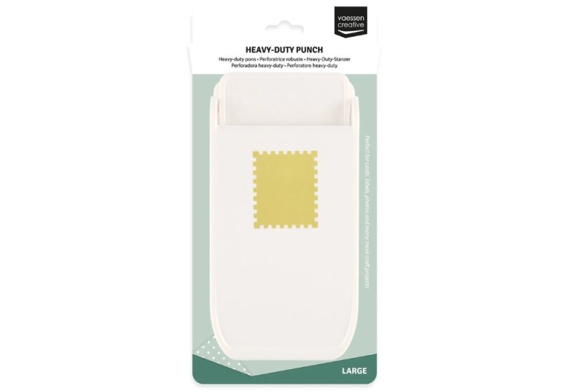 Vaessen Creative Heavy-Duty Craft Punch Stamp Large 6,4x5,3cm dziurkacz znaczek NOTEKA (3).jpg
