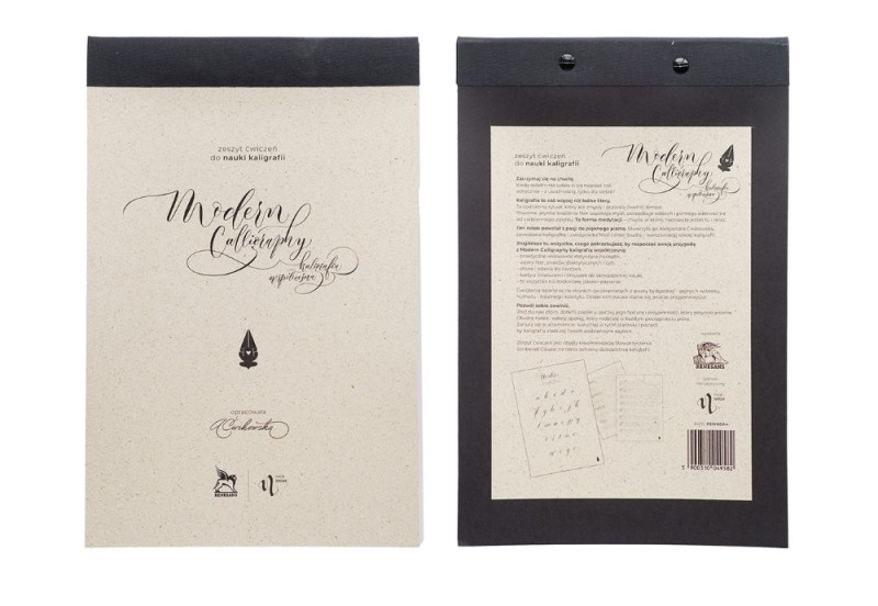 Modern Calligraphy Renesans &amp; Nice Letter Zeszyt ćwiczeń do kaligrafii NOTEKA.jpg
