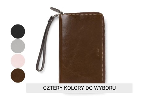 Filofax Malden Personal Compact Zip - skórzany organizer i notatnik