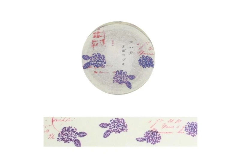 Yohaku Masking Tape Taśma Washi - Oborozuki.jpg