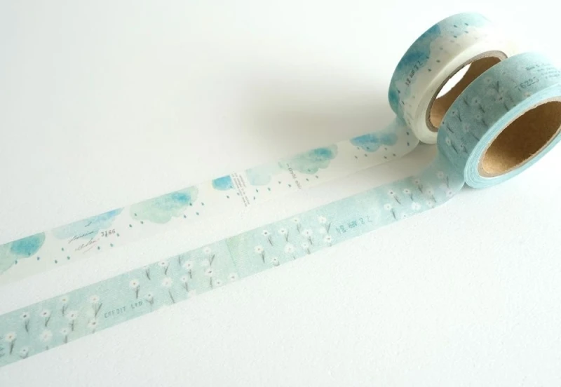 Yohaku Masking Tape Taśma Washi - Yumemizuki (5).jpg