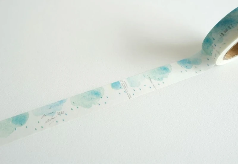 Yohaku Masking Tape Taśma Washi - Hitoshizuku (3).jpg