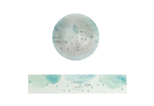 YOHAKU Taśma Washi 15 mm - Hitoshizuku