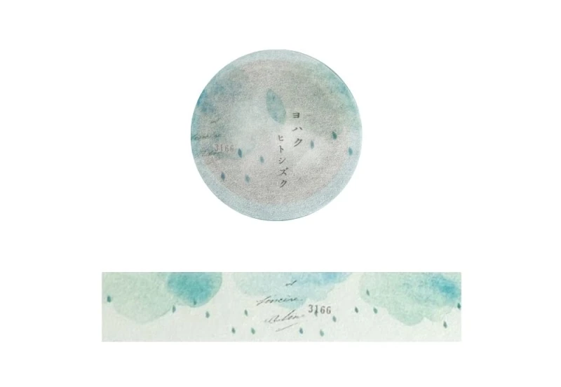 Yohaku Masking Tape Taśma Washi - Hitoshizuku.jpg