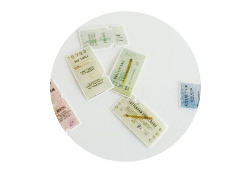 Yohaku Naklejki Flake Seal Sticker - Tickets