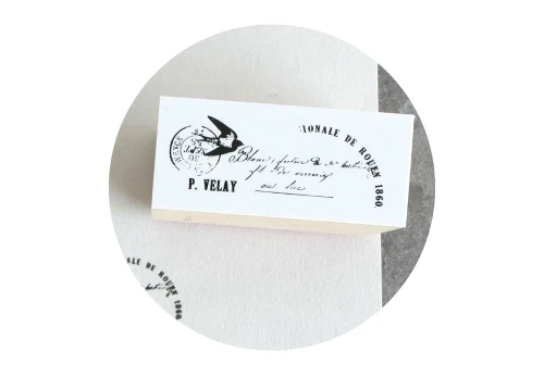 YOHAKU Stamp Stempel - Rondo / Jaskółka