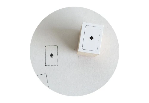 YOHAKU Stamp Stempel - Spade 1 / Pik