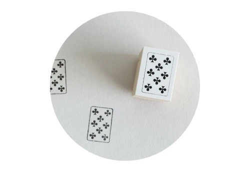 YOHAKU Stamp Stempel - Clover 8 / Trefl