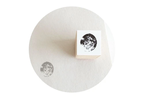 YOHAKU Stamp Stempel - Tsuki / Księżyc