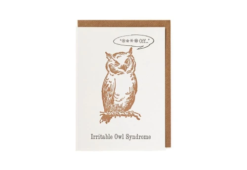 Archivist Gallery Kartka Irritable Owl 